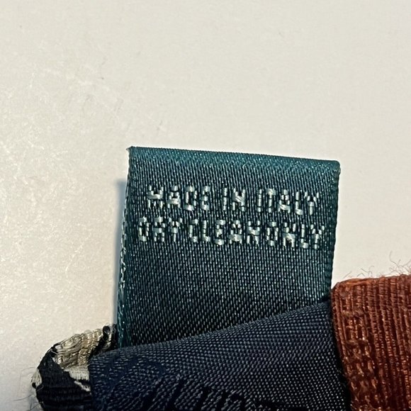 Mel Fox Clothiers Retro Abstract Art Designer Tie Made In Italy - Picture 11 of 12